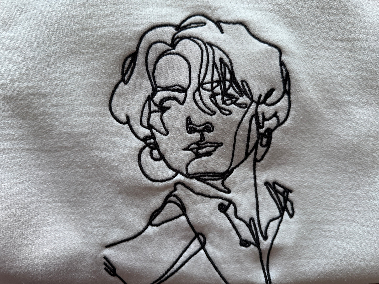 JUNGKOOK Embroidered Sweatshirt