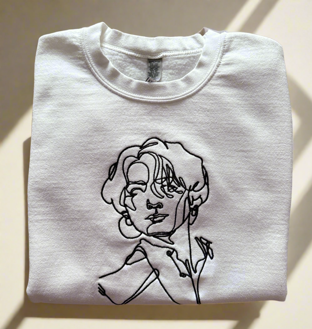 JUNGKOOK Embroidered Sweatshirt